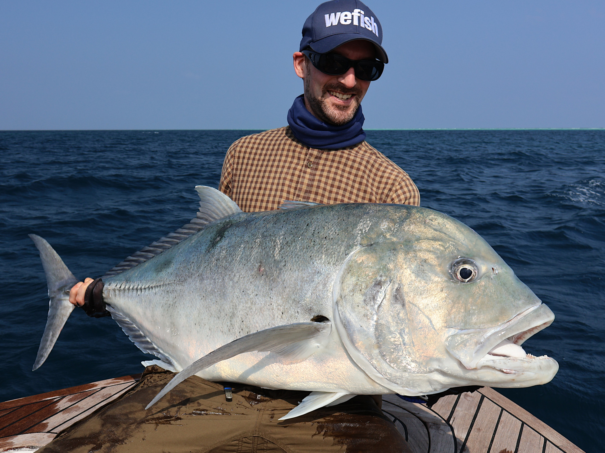 120cm+/30kg+ Giant trevally (Caranx ignobilis), Malediven